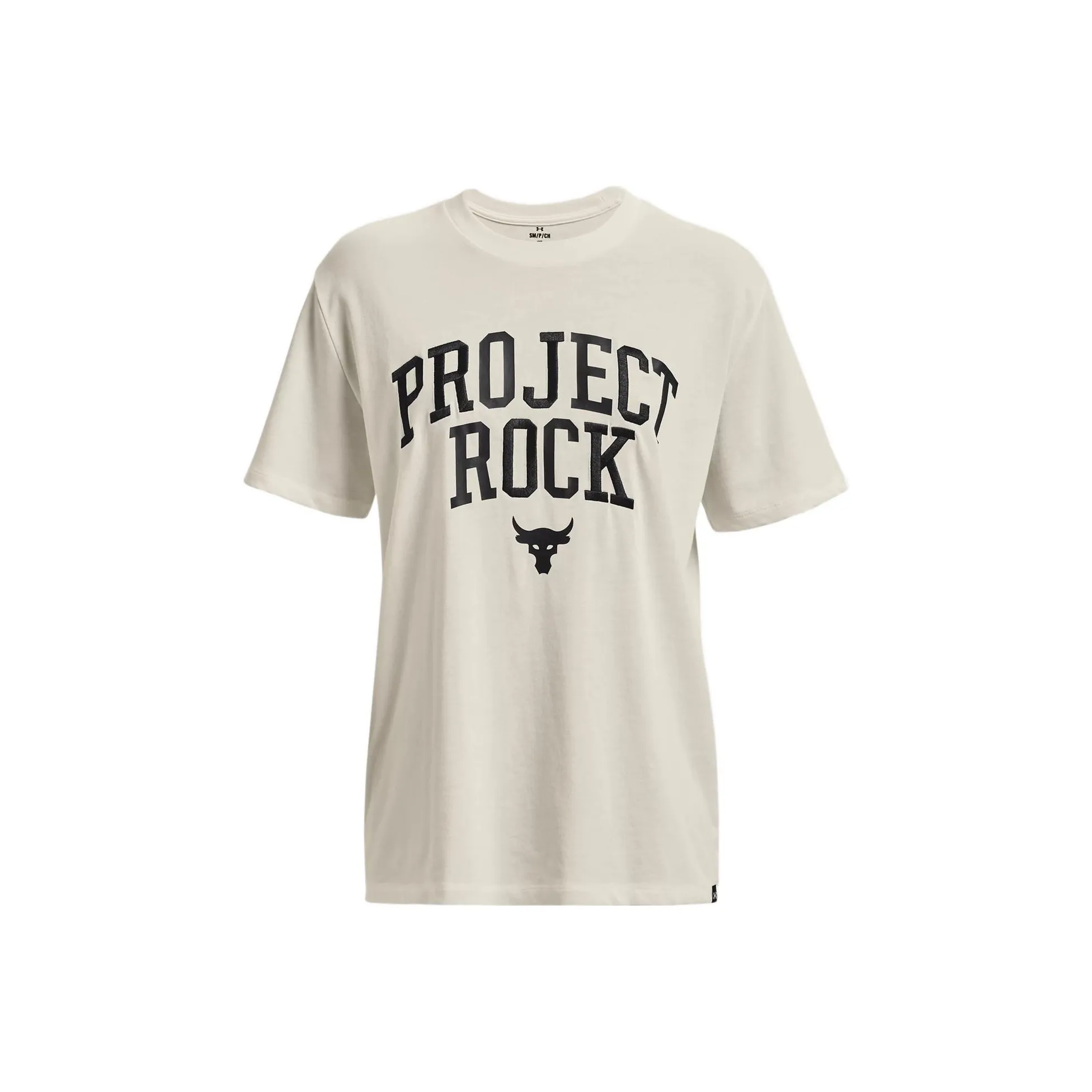 Under Armour Johnson Рукав с оборванным плечом T-рубашка Женская Айвори Белый