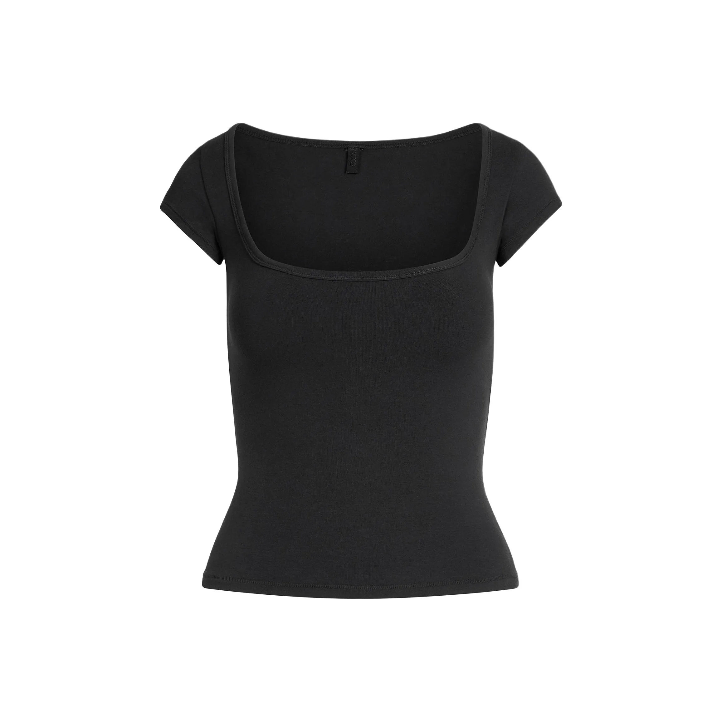 SKIMS T-Shirt Женская SOOT Дымчатый Серый