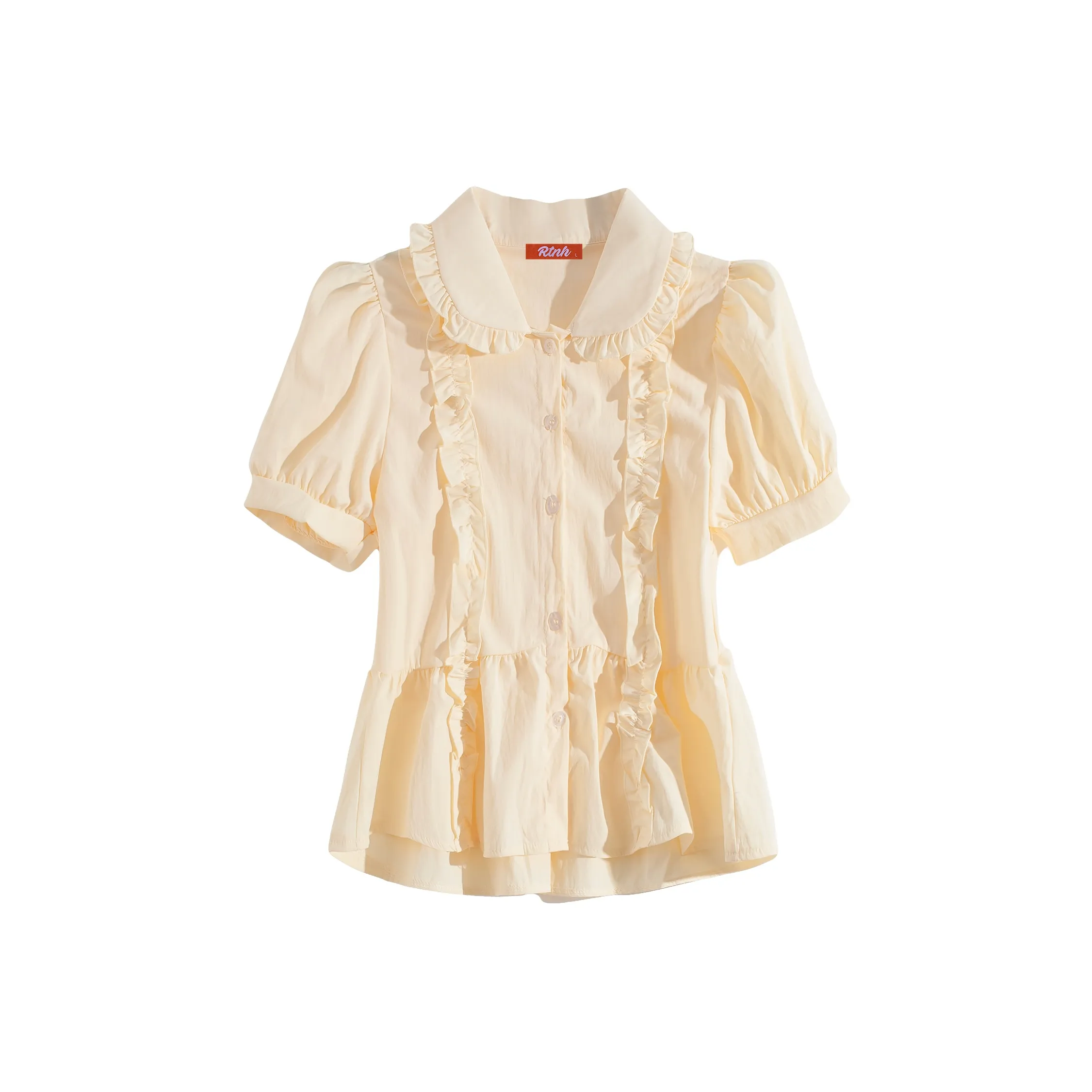 RTNH Short Sleeved Shirt Women's Apricot