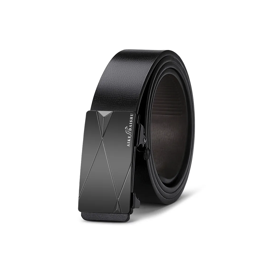 AIKEDAISHU Коровья кожа Разделенный TRANSFER Кожаные ремни Мужской 3,3 см