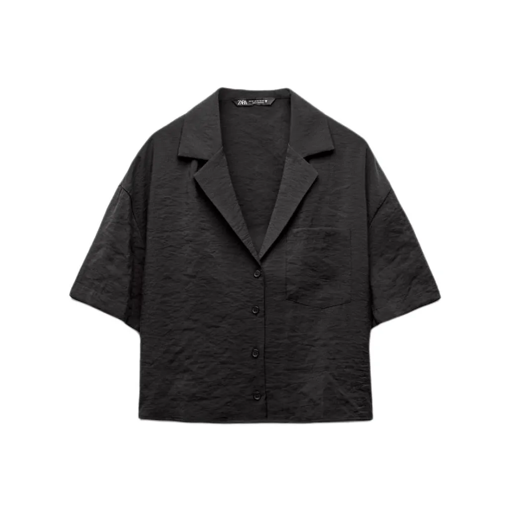 ZARA Черные Женские Рубашки