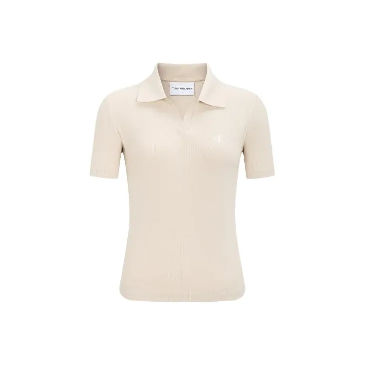 CALVIN KLEIN T Shirt Women's Beige