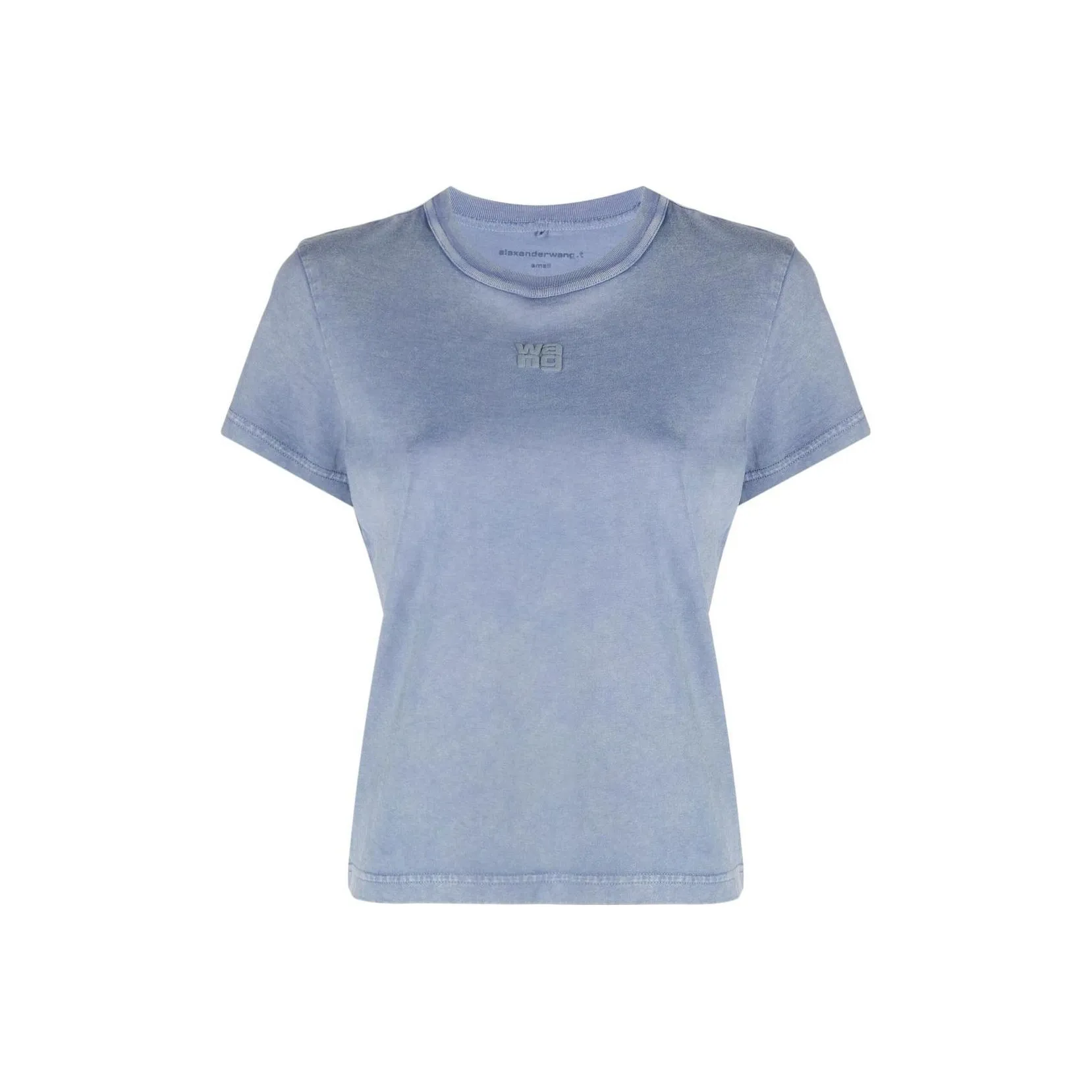 Alexander Wang SS24 T Рубашка Женская Haze Синий