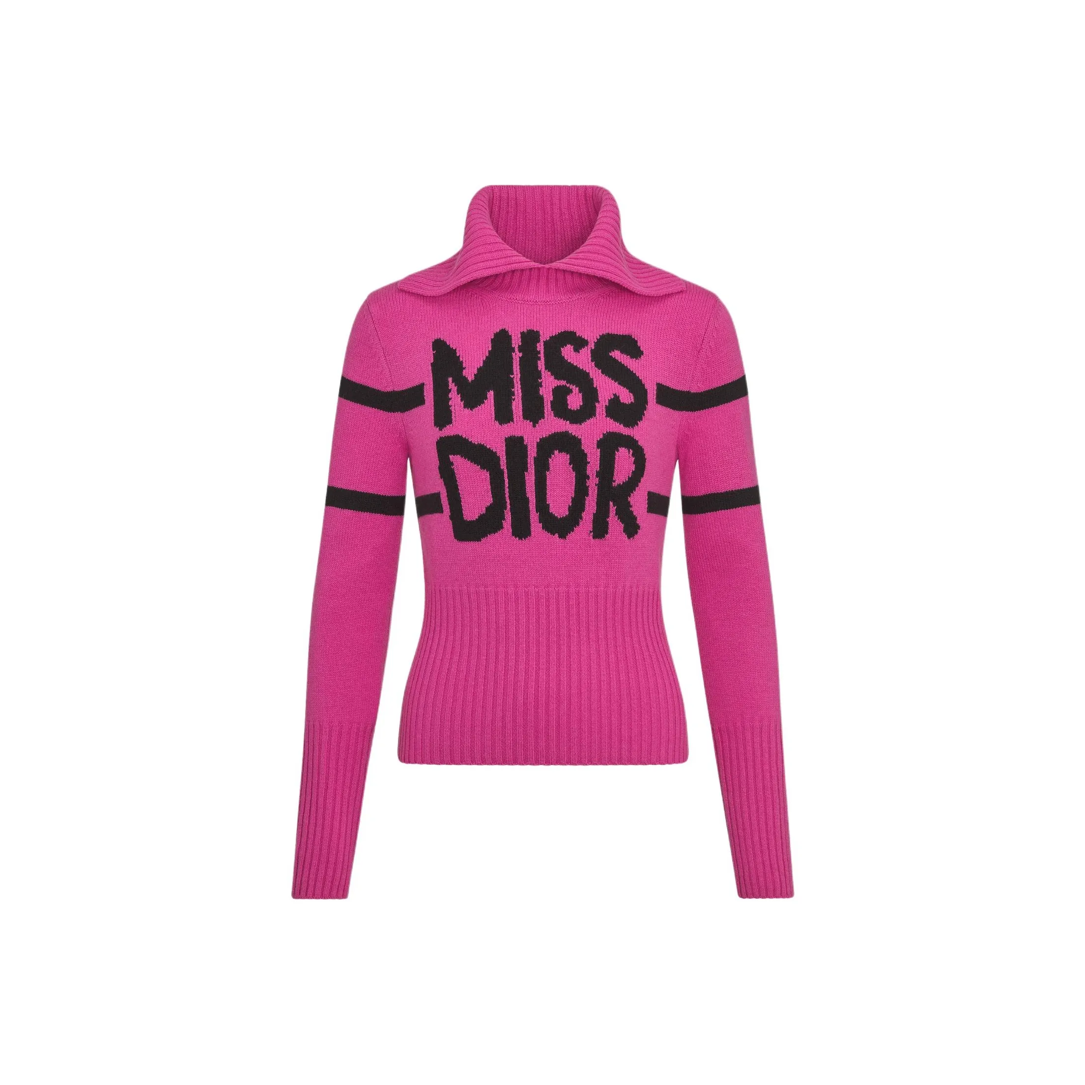 DIOR FW24 Sweater Women's Bright Pink