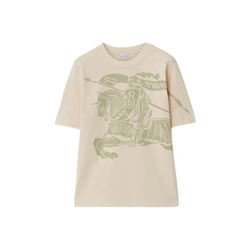 Burberry Ekd Printed Crewneck T Shirt