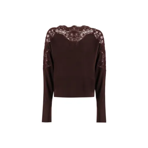 ERMANNO SCERVINO Коричневый Женские Свитеры