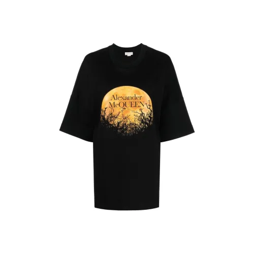 Alexander McQueen Черные Женские Рубашки T