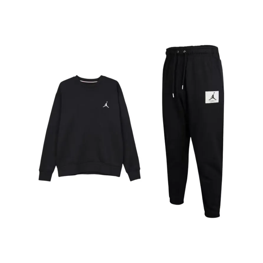 Jordan Свитшот Комплект Мужской Черный