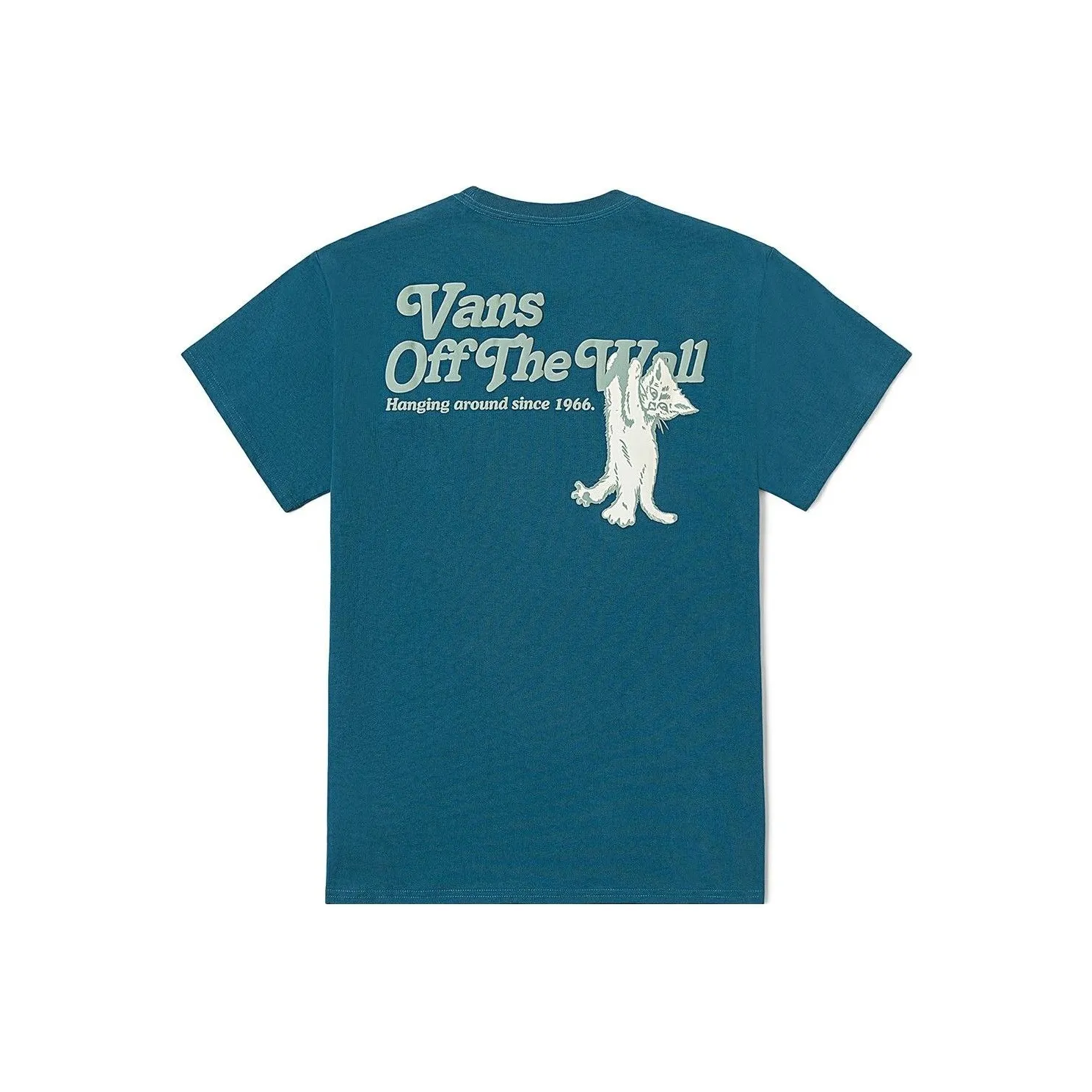 VANS Kitten Off Темно-синие Женские Футболки