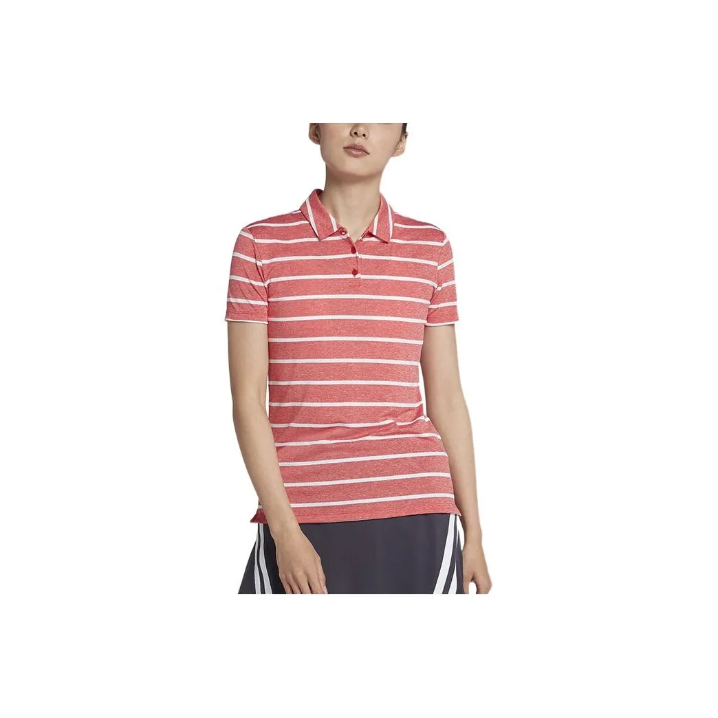 NIKE Red Женские Поло