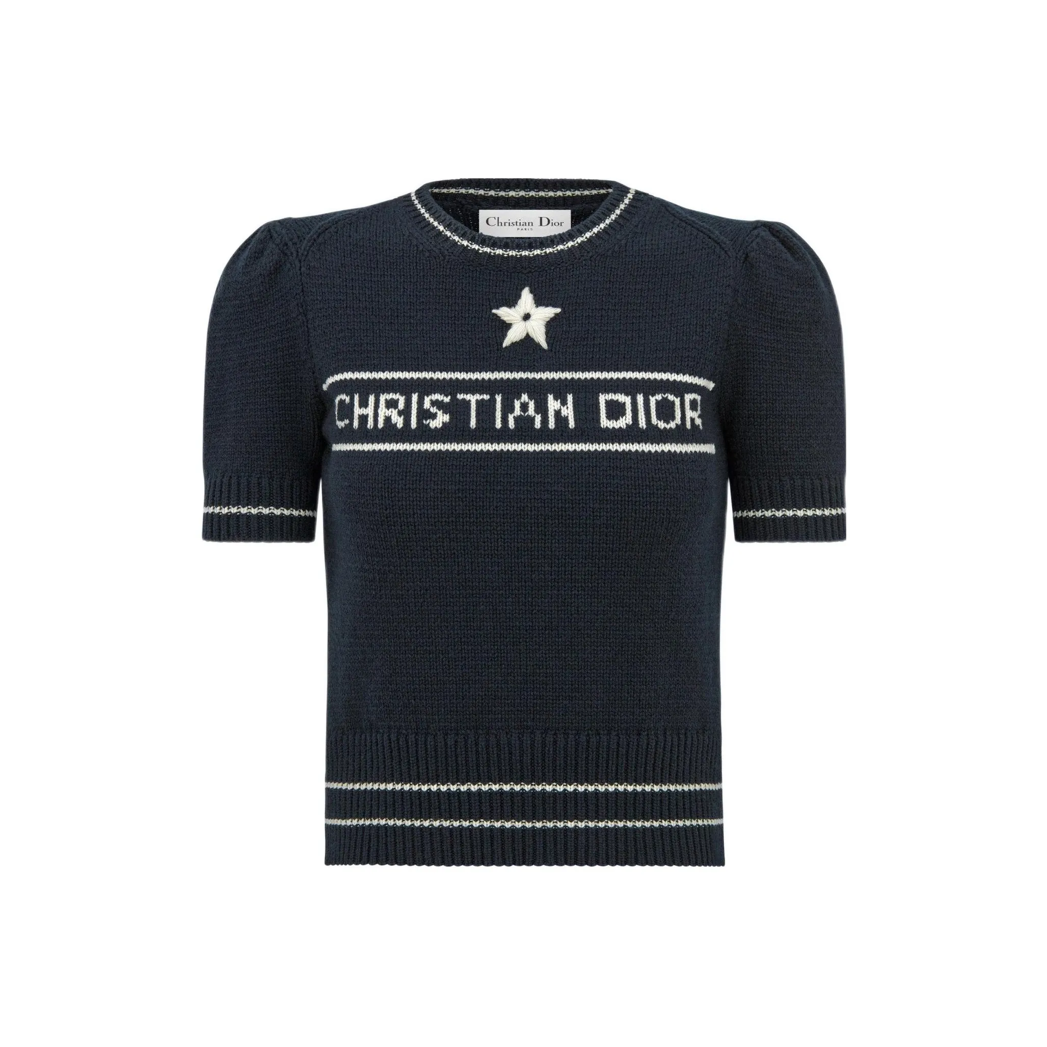 DIOR SS22 Cashmere Sweater Women's Blue