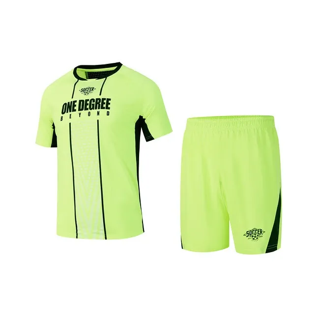 361° Футбол Джерси Набор Мужской Юноша Желтый