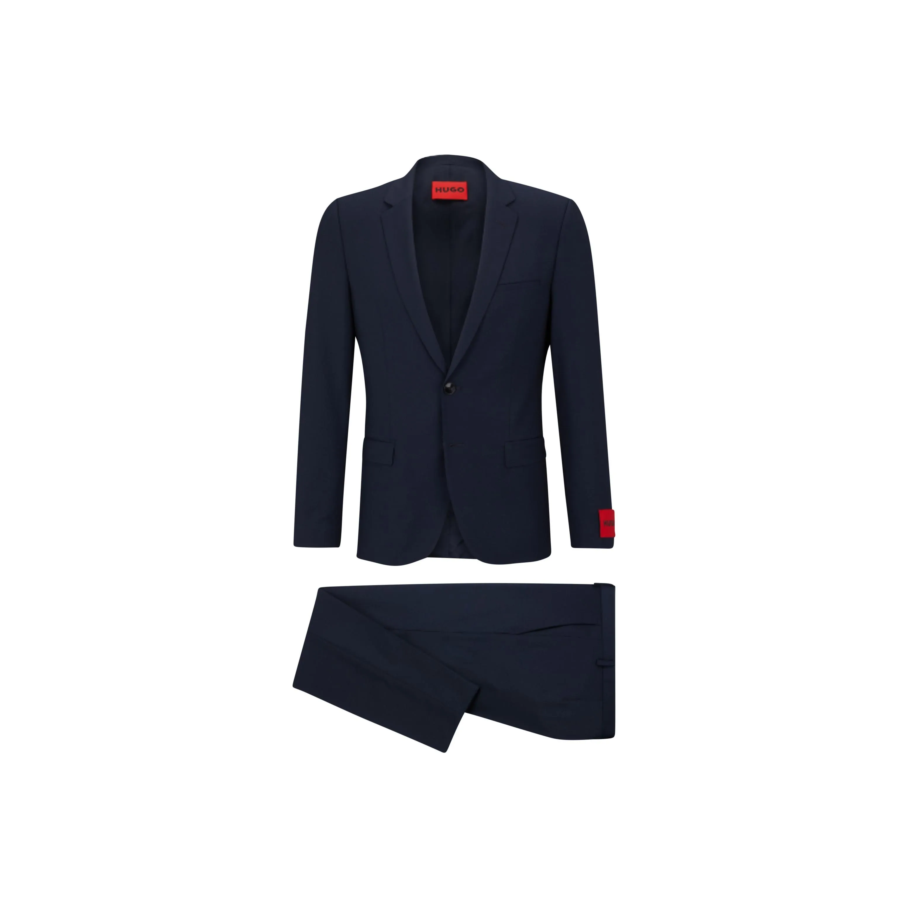 Hugo Single breasted Wool blend Blazer