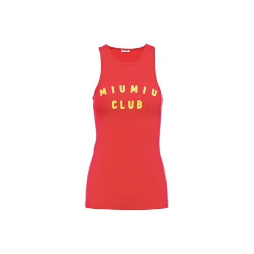 MIU MIU Красный Женские Камисоли