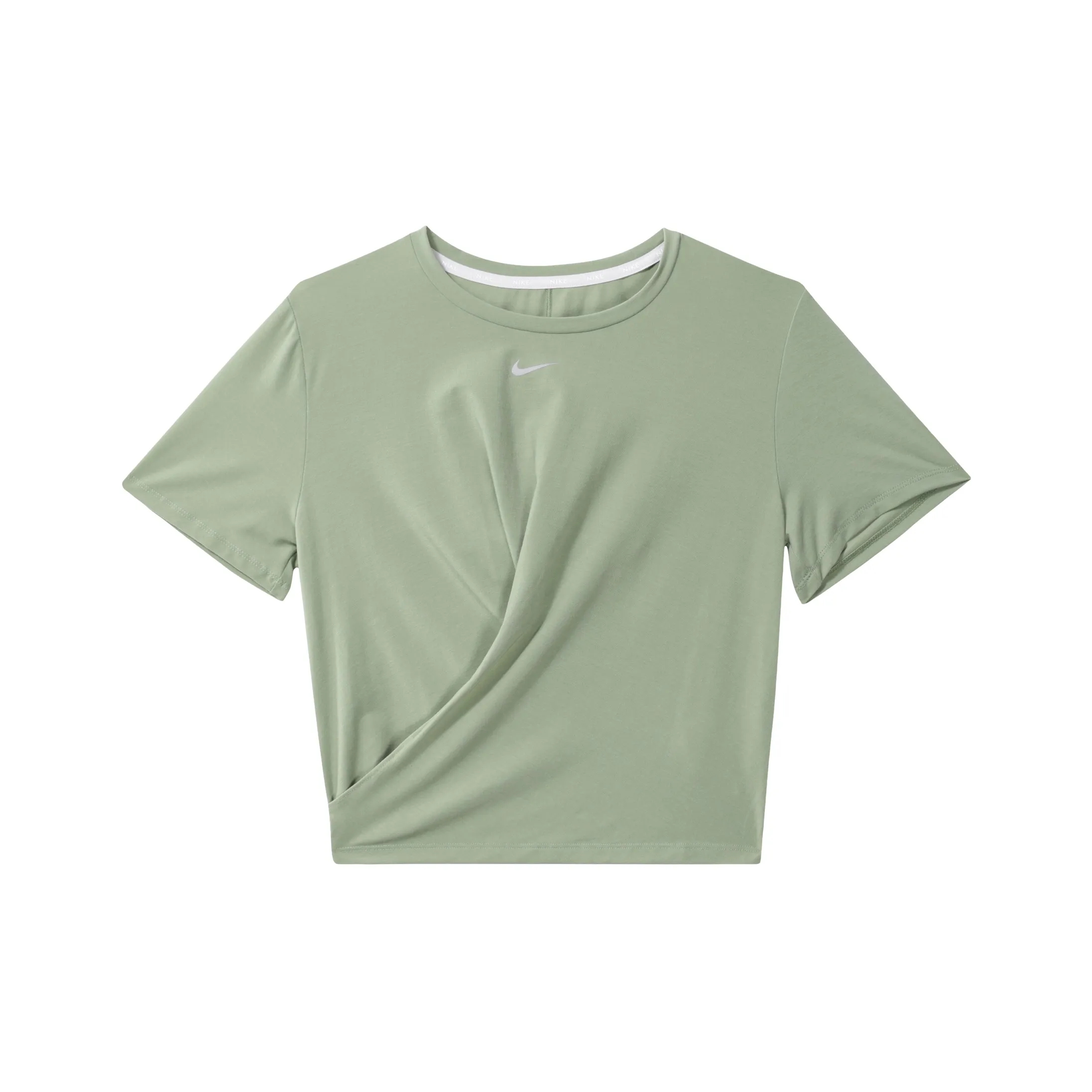 NIKE Масляно-зеленые Женские Футболки