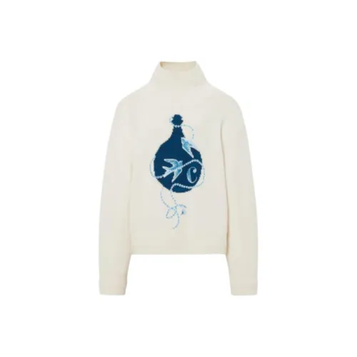 Carven Слоновая кость Женские Свитеры