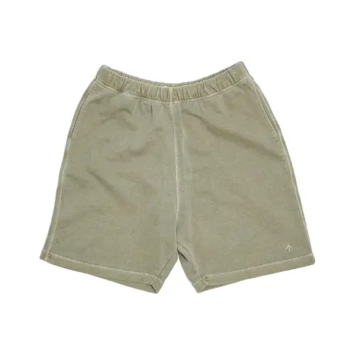 NIGEL CABOURN Зеленые Мужские Повседневные Шорты