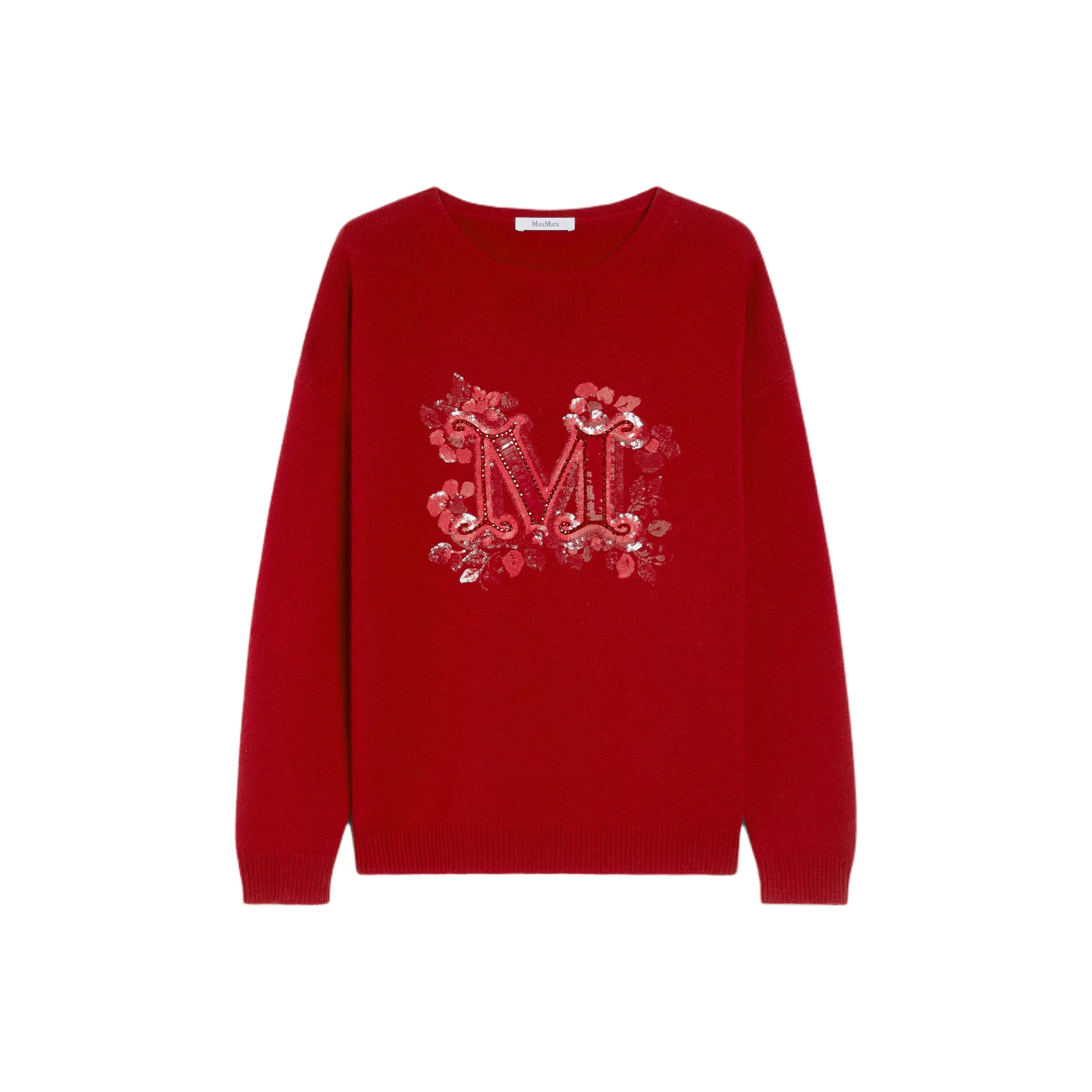 MaxMara Женские Свитеры Красного Цвета
