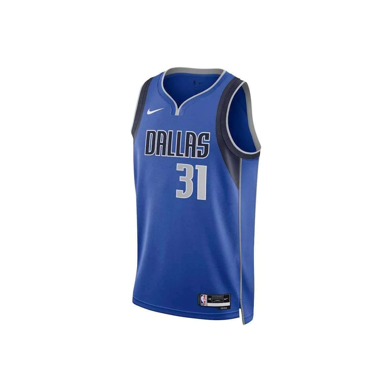 NBA x Nike Dallas Mavericks ICON Collection Edition Swingman Баскетбольная Джерси Унисекс Синий