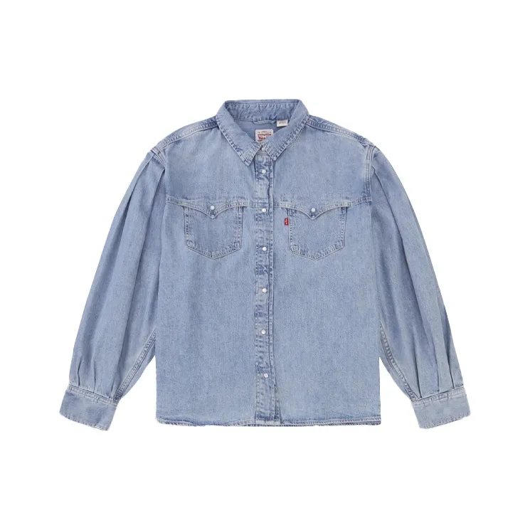 Levis Светло-синие Женские Рубашки