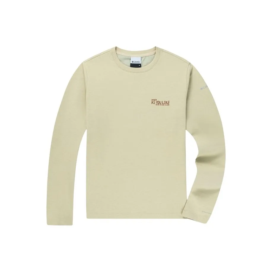 Columbia HIKE365 Regular T Shirt Women's Beige Yellow