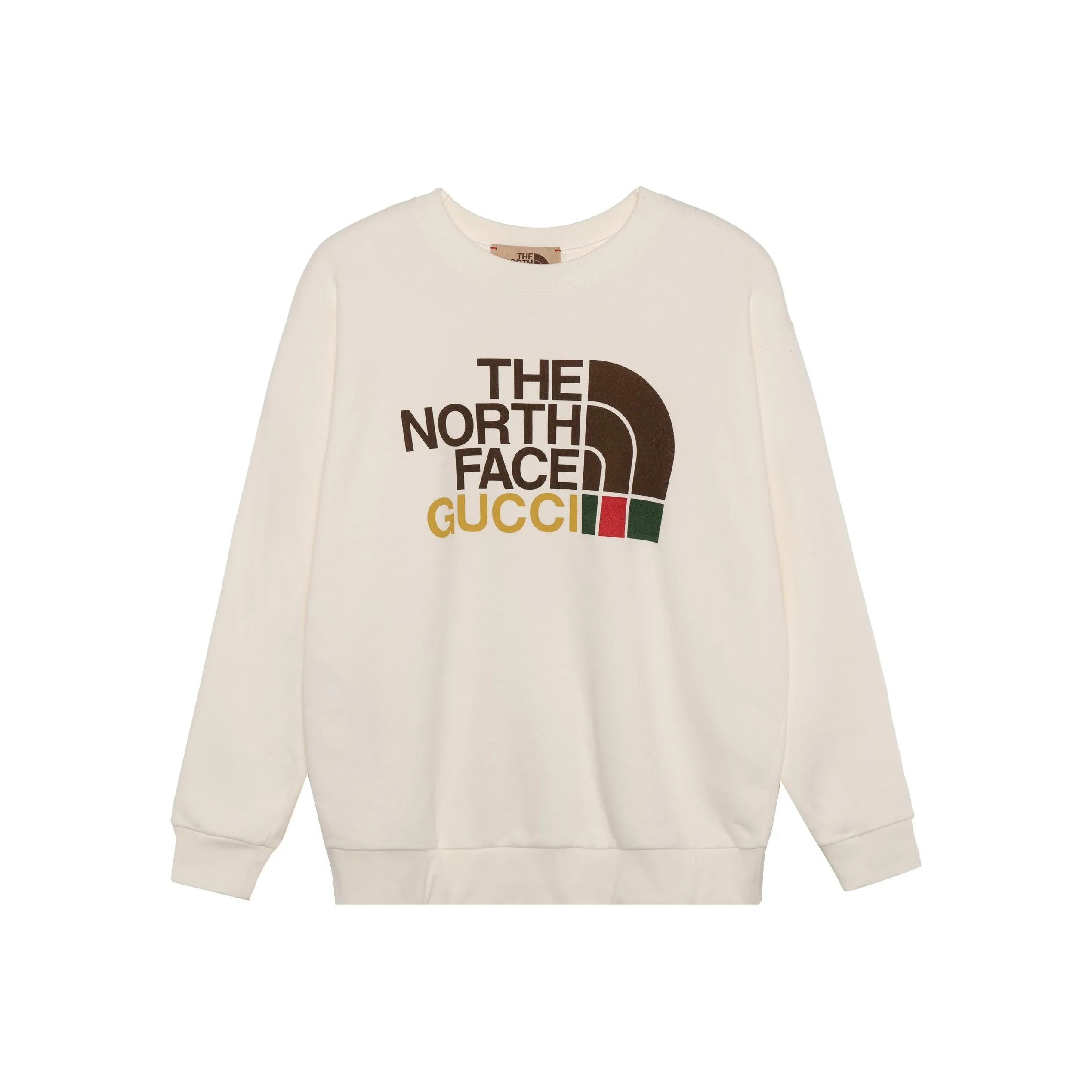 GUCCI X The North Face Women'ss Cotton Oversized Sweatshirt White