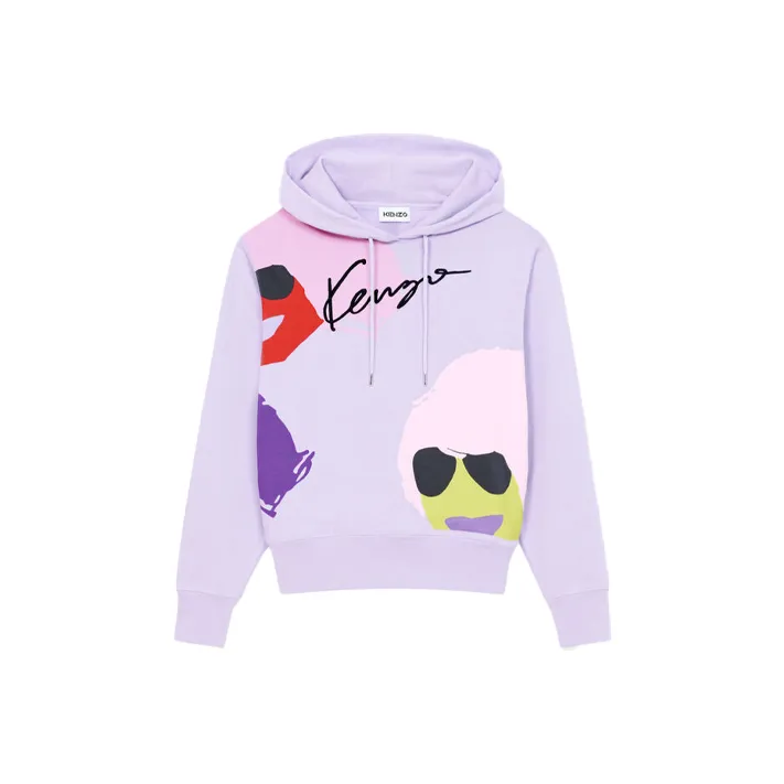 KENZO Фиолетовые Женские Свитшоты