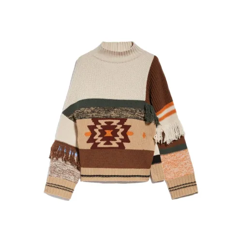 WEEKEND MaxMara Коричневые Женские Свитеры