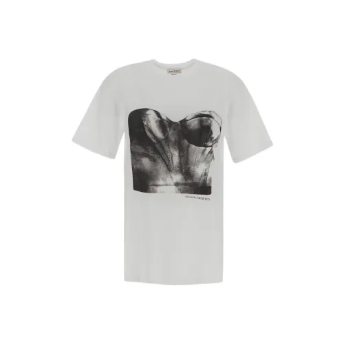 Alexander McQueen Белые Женские Футболки