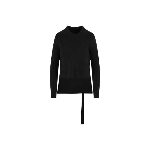 Ann Demeulemeester Черные Женские Свитеры