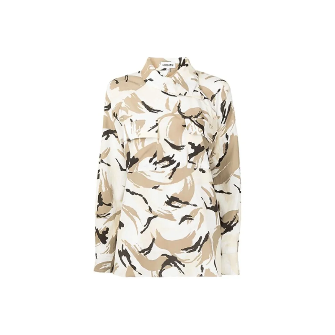 KENZO SS21 Рубашка Женская Многоцветная