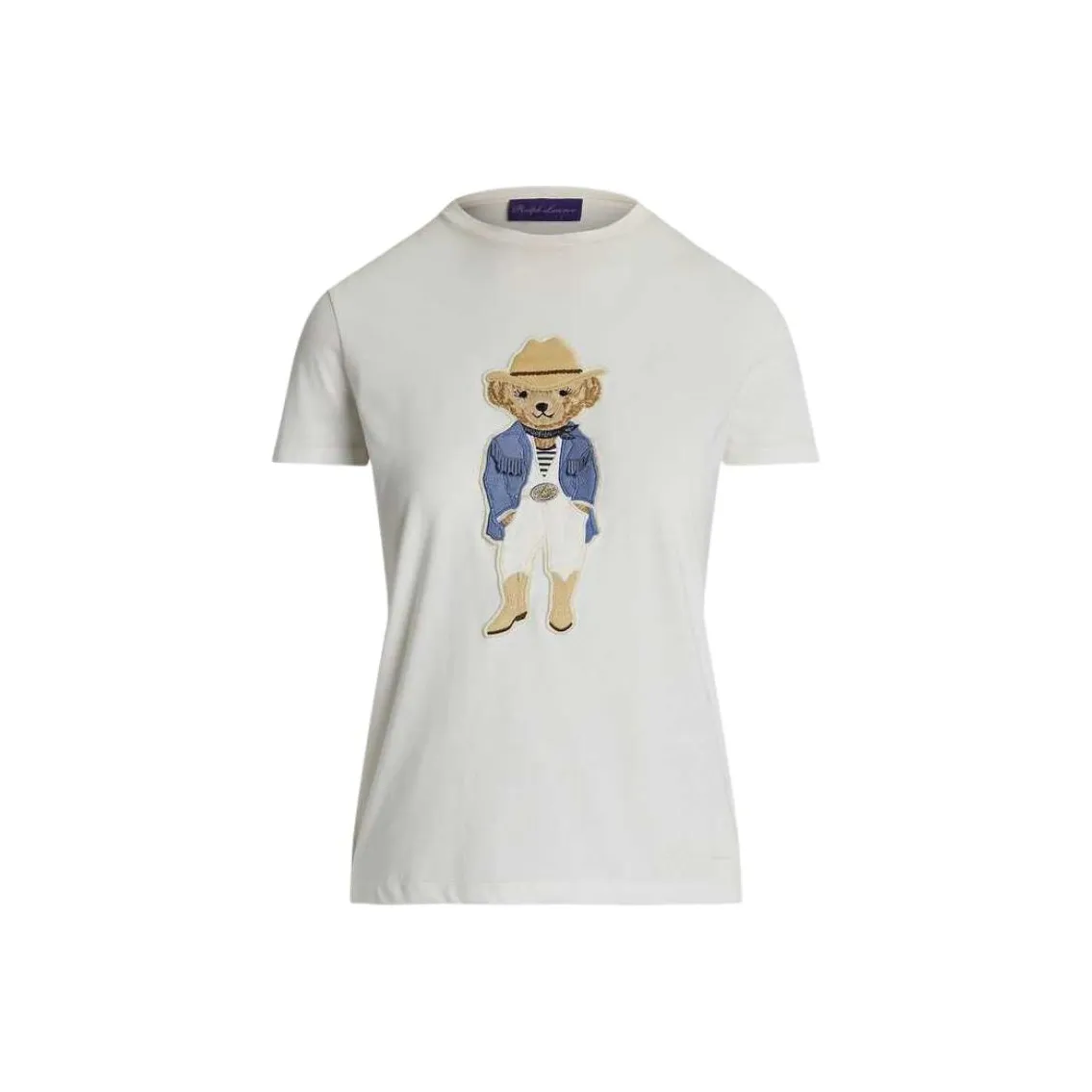 Ralph Lauren Collection Bear motif T shirt