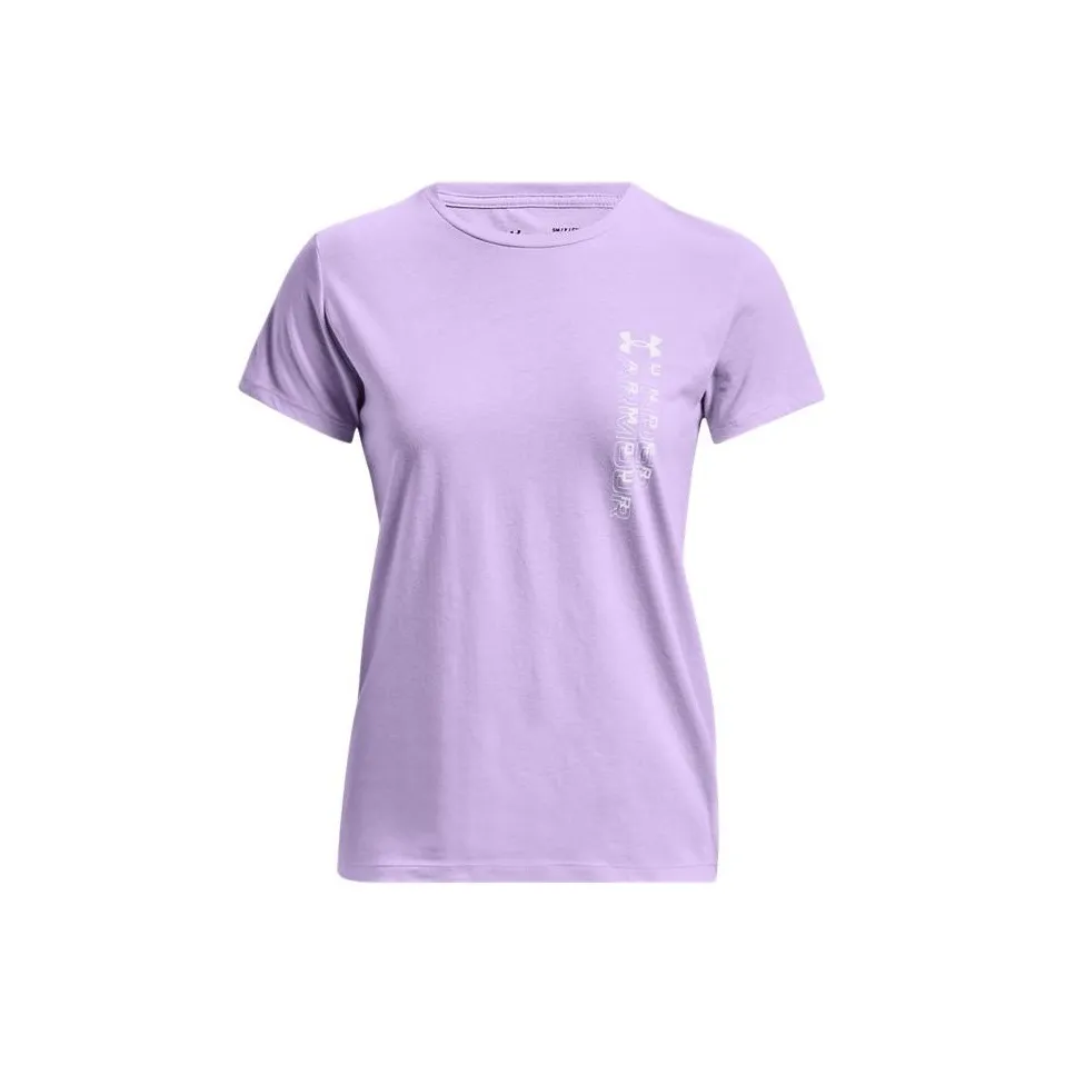 Under Armour T-Shirt Женская Фиолетовая