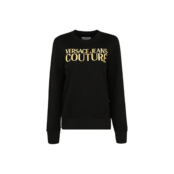 VERSACE JEANS COUTURE Sweatshirt Women's Black