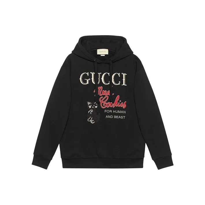 GUCCI Mad Cookies Embroidered Hoodie