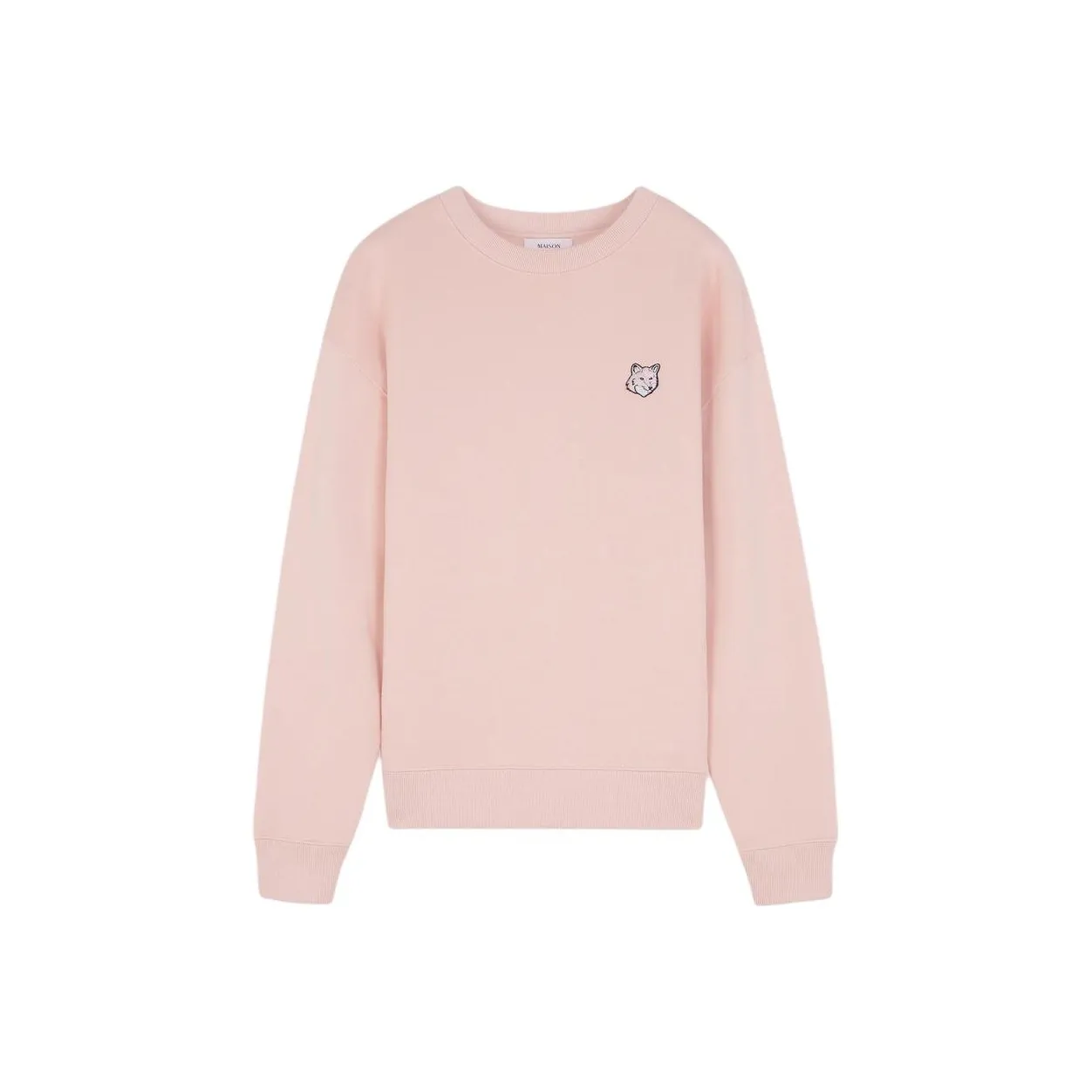 Maison Kitsune FW24 Свитшот Женские Пастбище Розовый