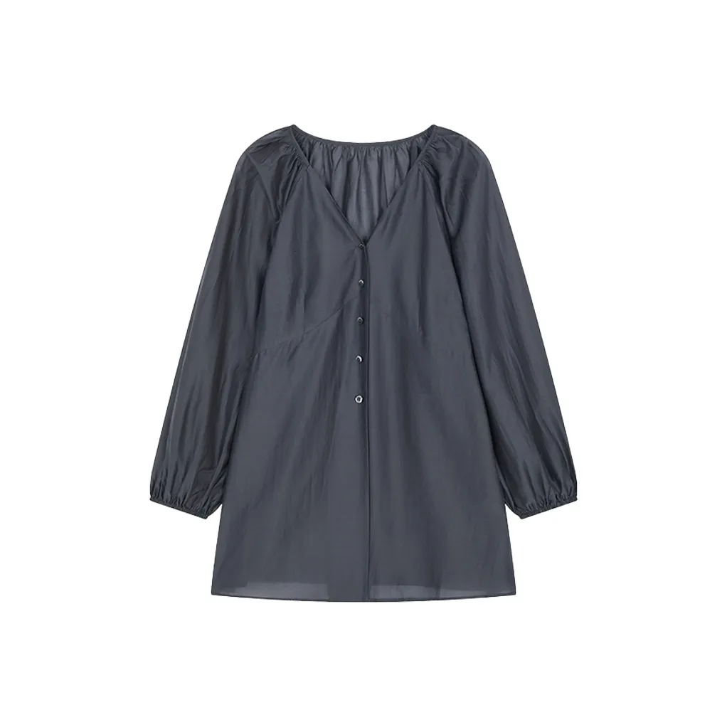 THE SEA LIFE Рубашка Женская Клеверно-Серый