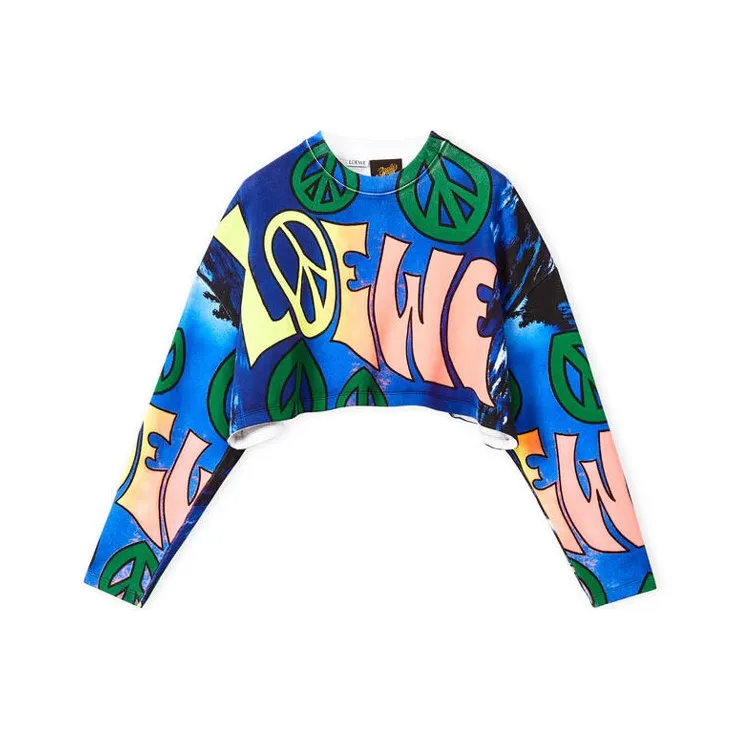 LOEWE Синий Женские Свитшоты