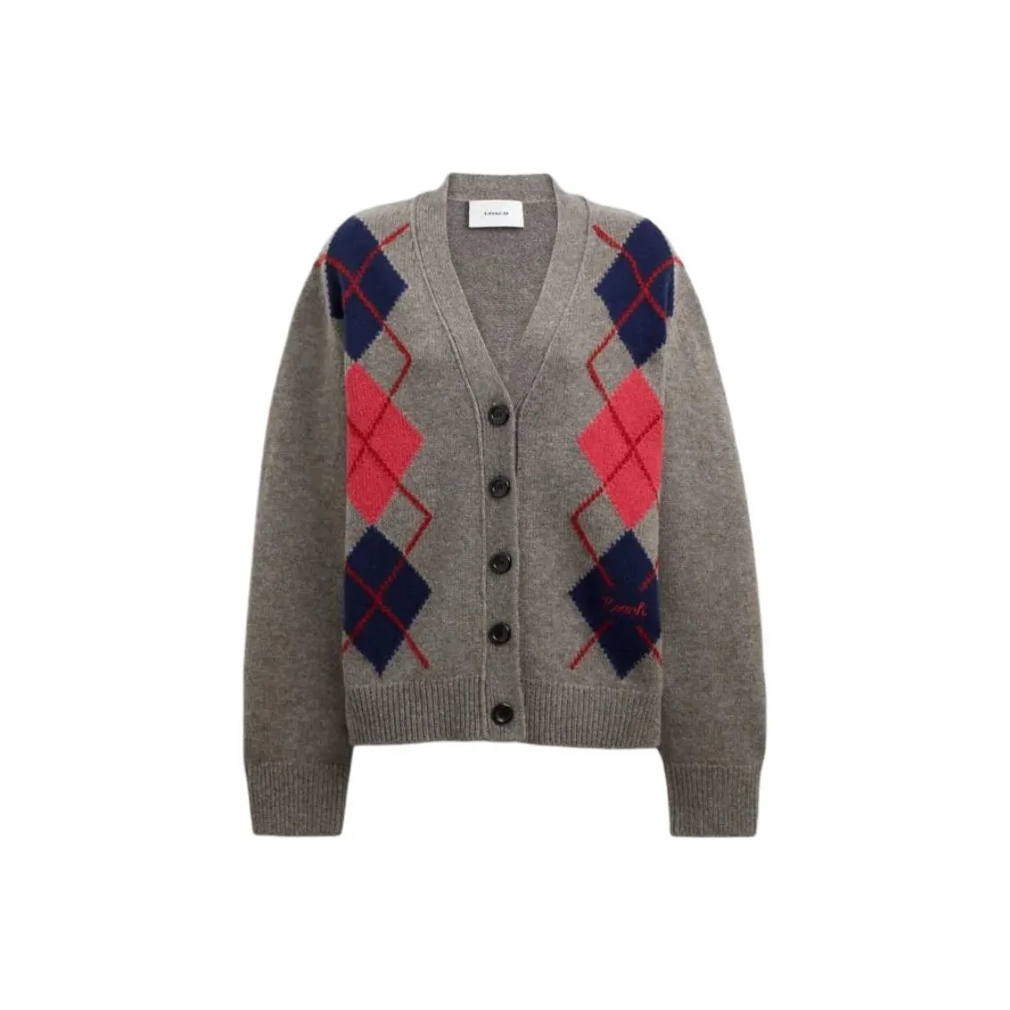 COACH FW24 Свитер Женский Серый