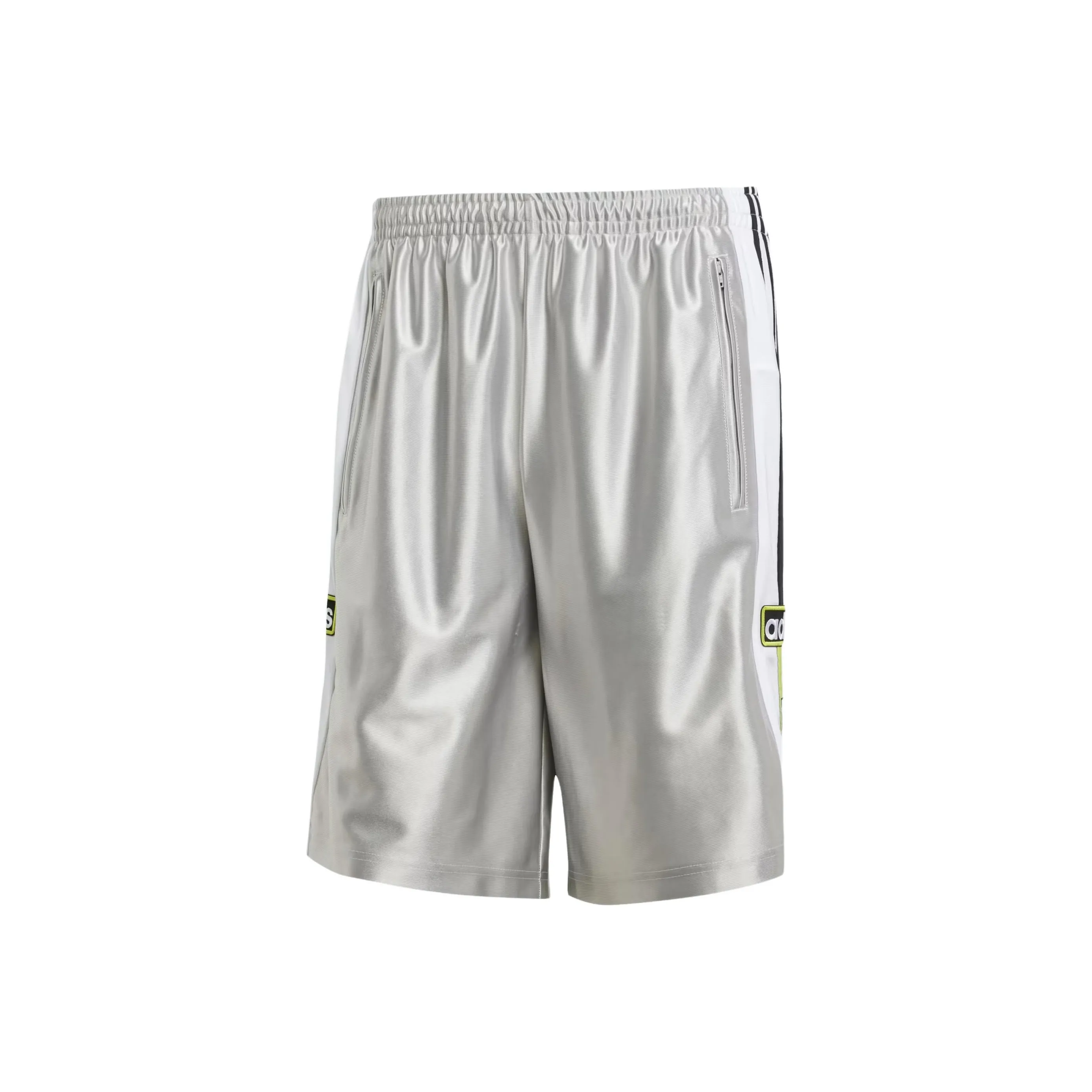 Adidas Originals ADILENIUM 2 SS24 Повседневные шорты Мужские Серебристо-серые