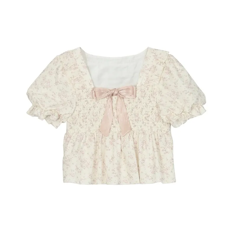 Snbl Абрикосовый топ Женские Рубашки