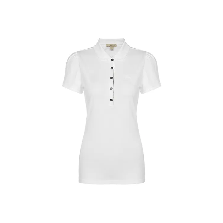 Burberry Поло Женское Белое