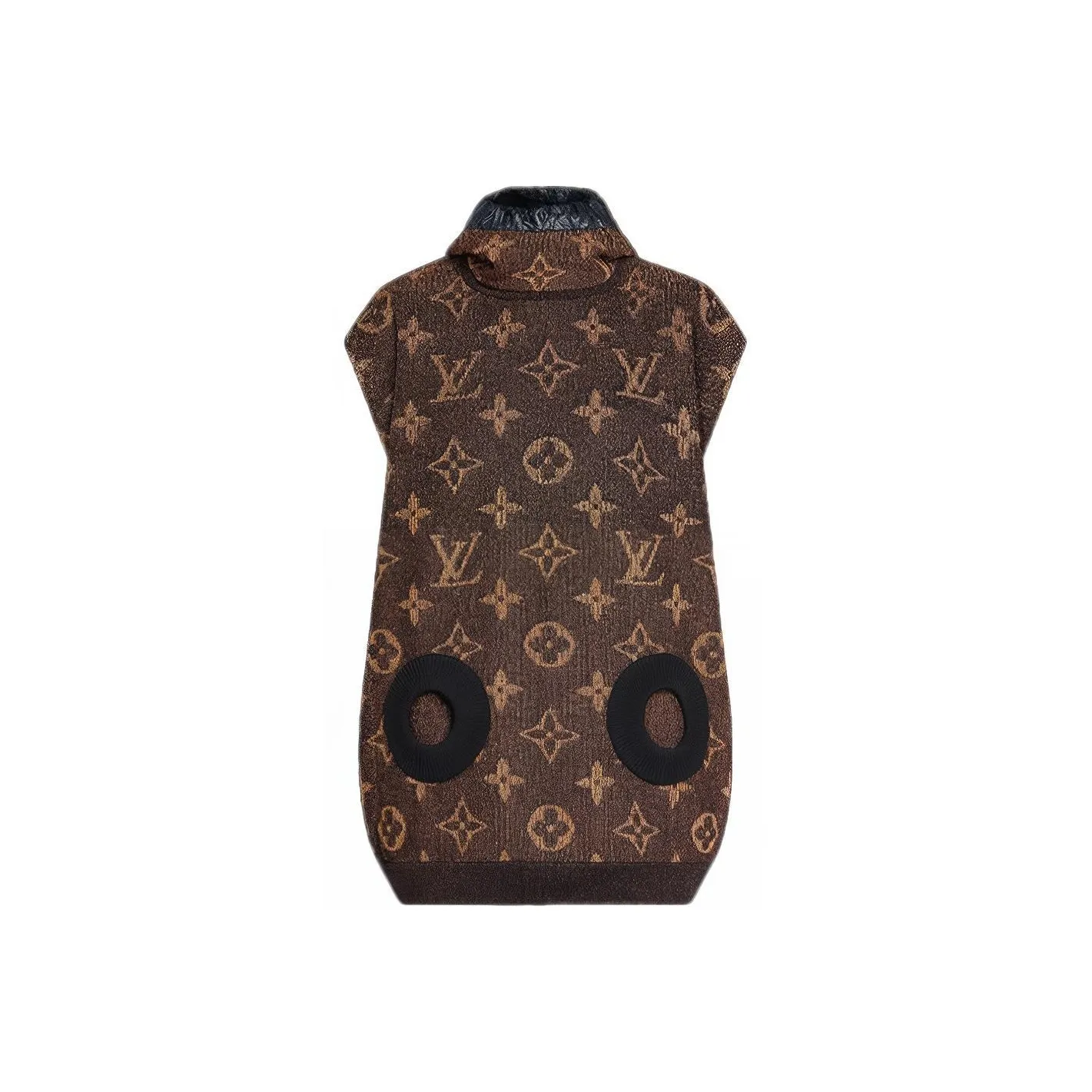 LOUIS VUITTON Lurex Monogram Sleeveless Pullover