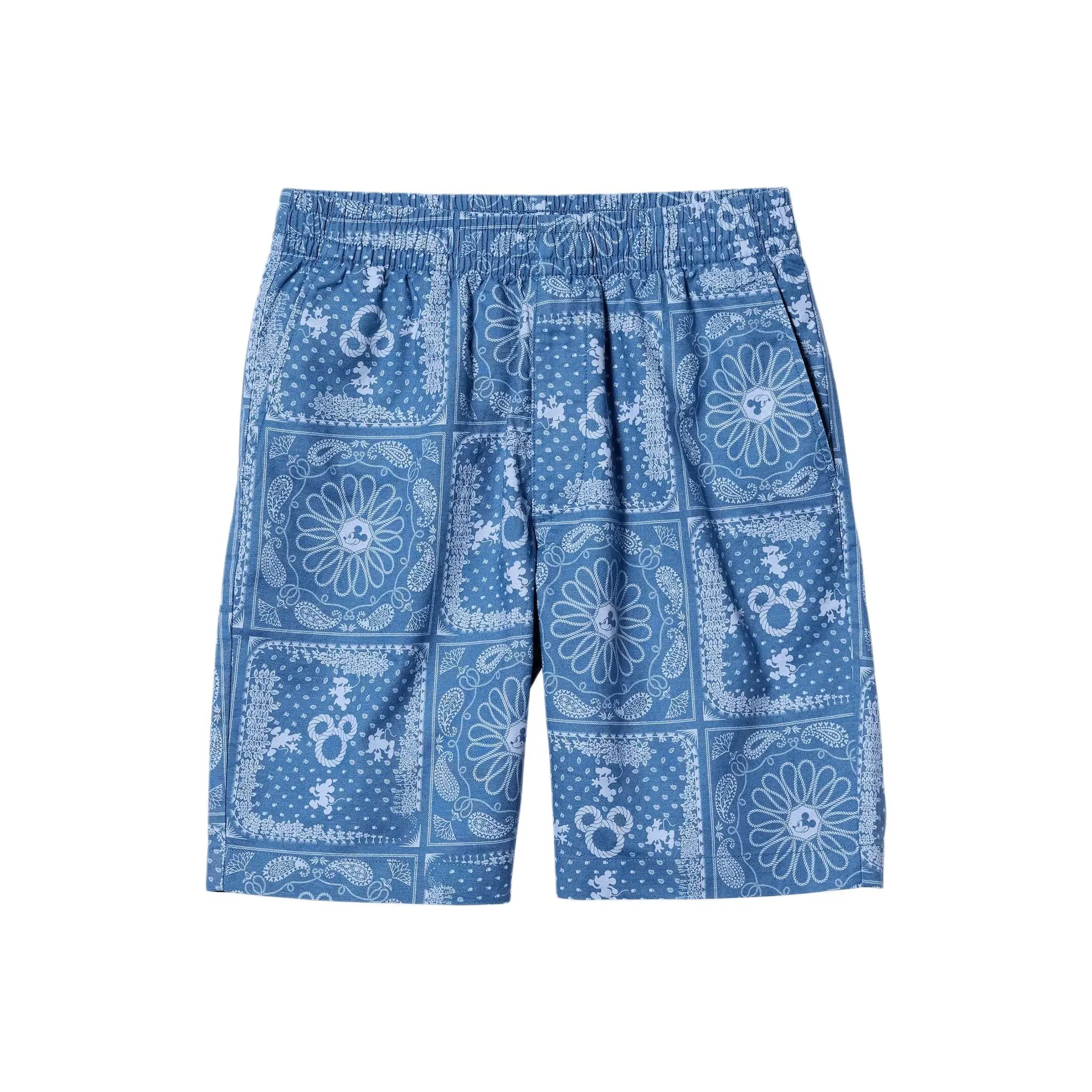 Disney X UNIQLO BUAISOU X Disney, Collaboration Casual Shorts Men Blue