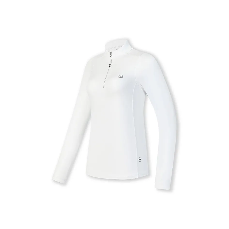 FILA Athletics T Shirts Women's Jade White