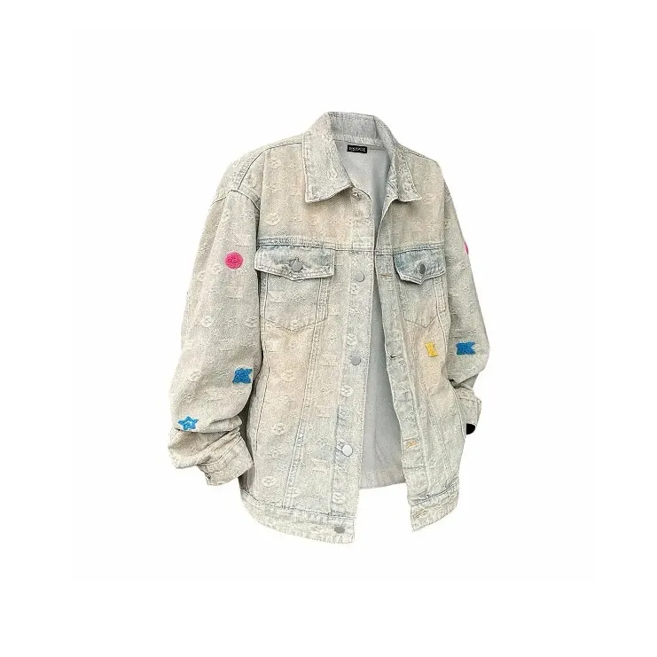 PISYPOX Denim Jacket Unisex Yellow Mud