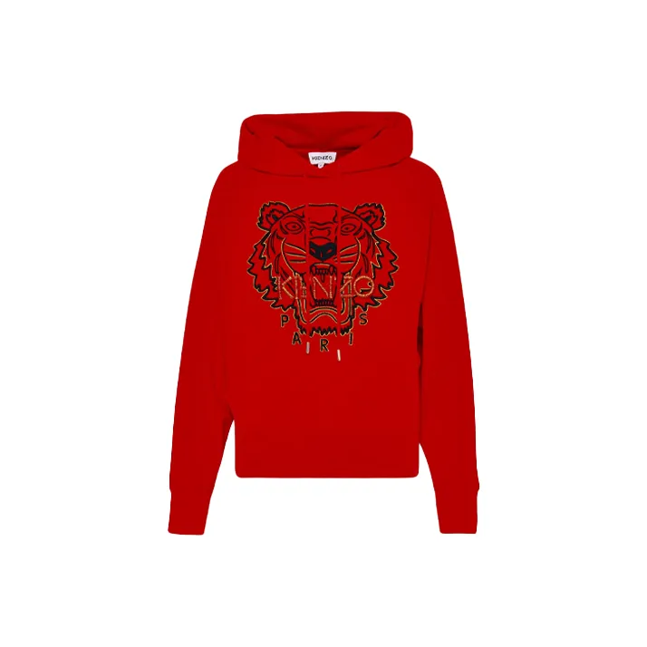 KENZO Женские свитшоты красного цвета