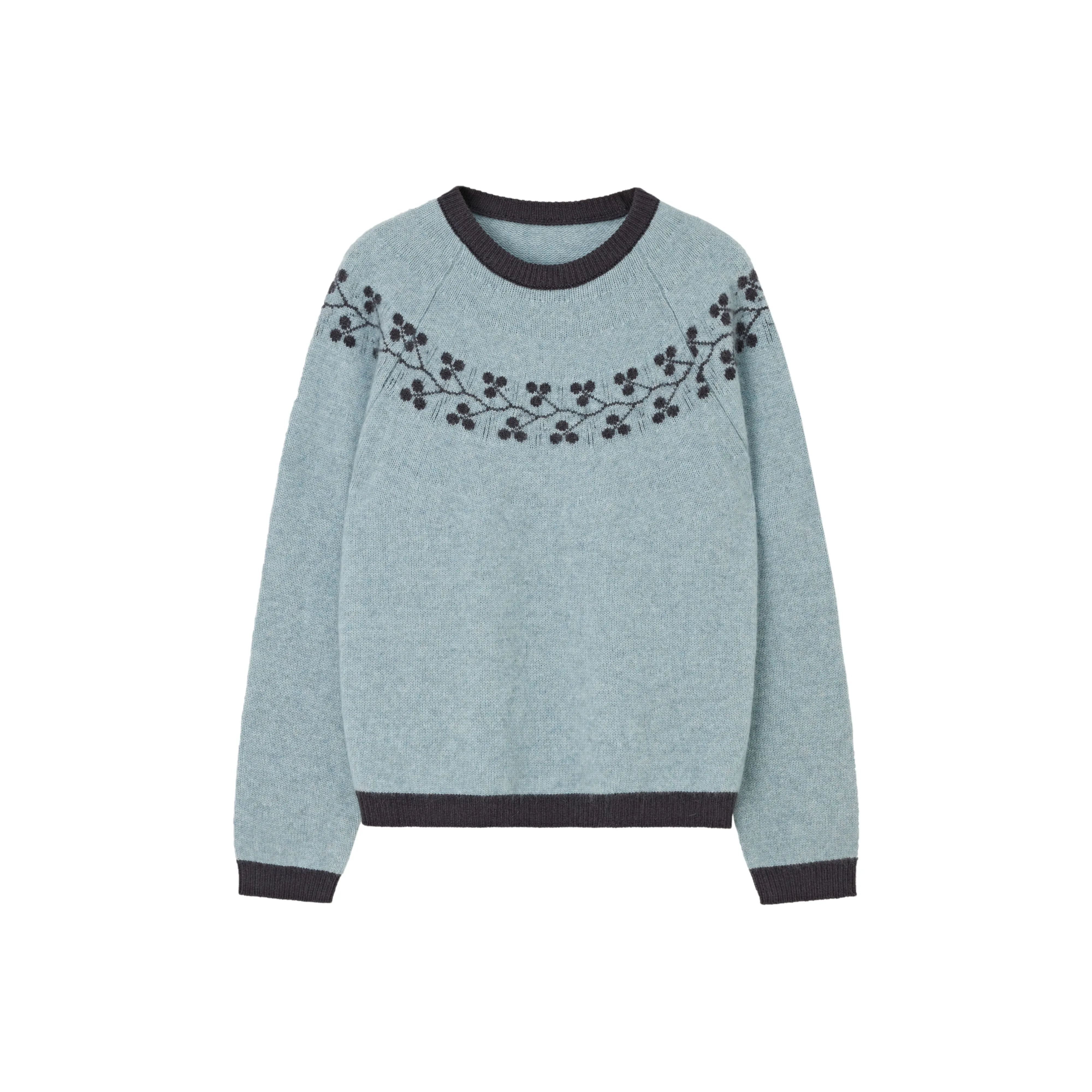 Pit Sweaters Women's Gray Blue