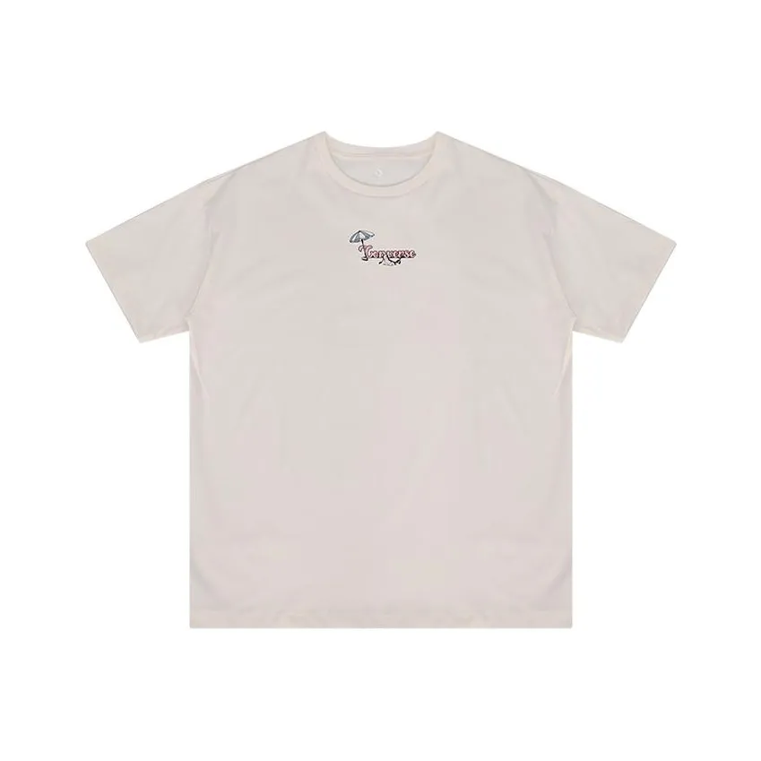 Конверс Сливочный Женские Футболки