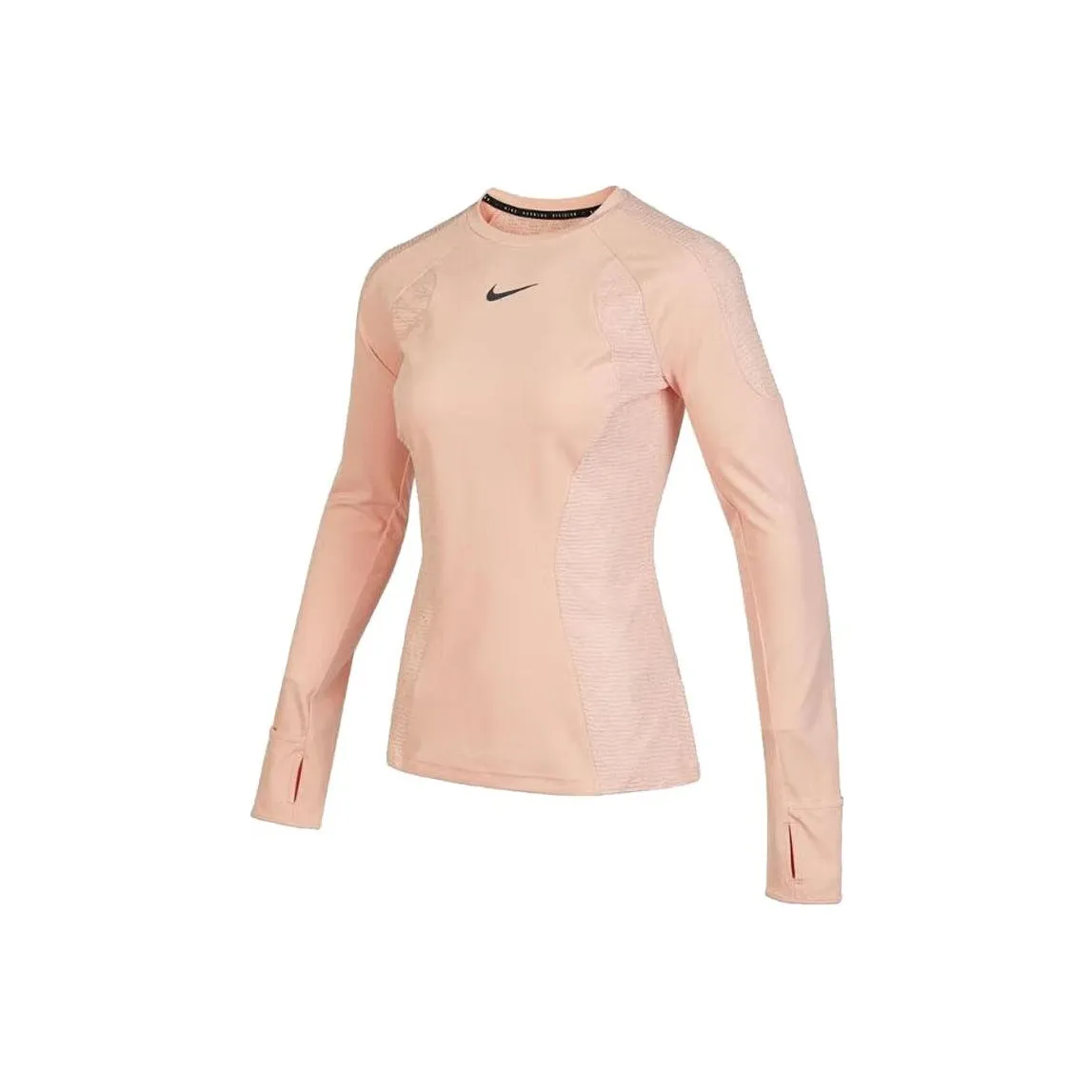 Nike Реглан с длинным рукавом T-рубашка Женская Кожа